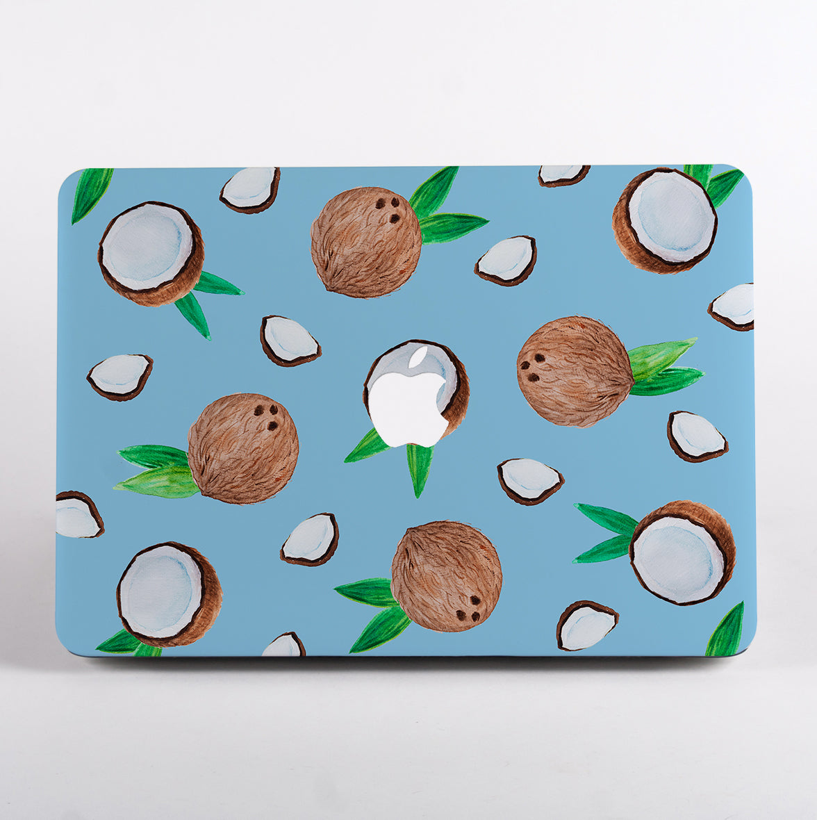Coconut pattern blue MacBook Case