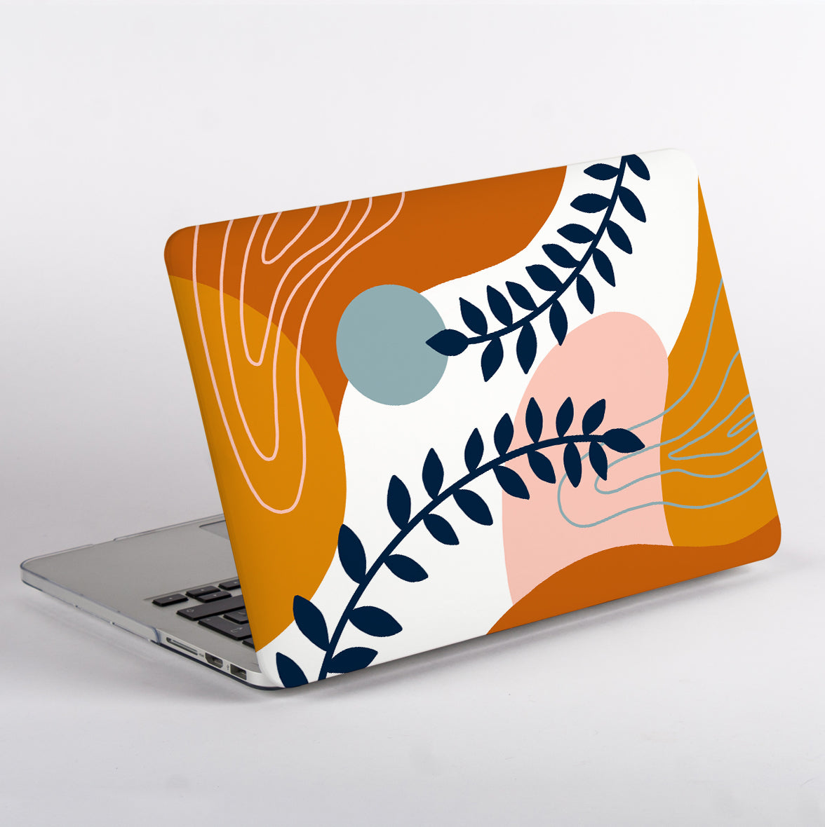 abstract painting macbook case with no logo
