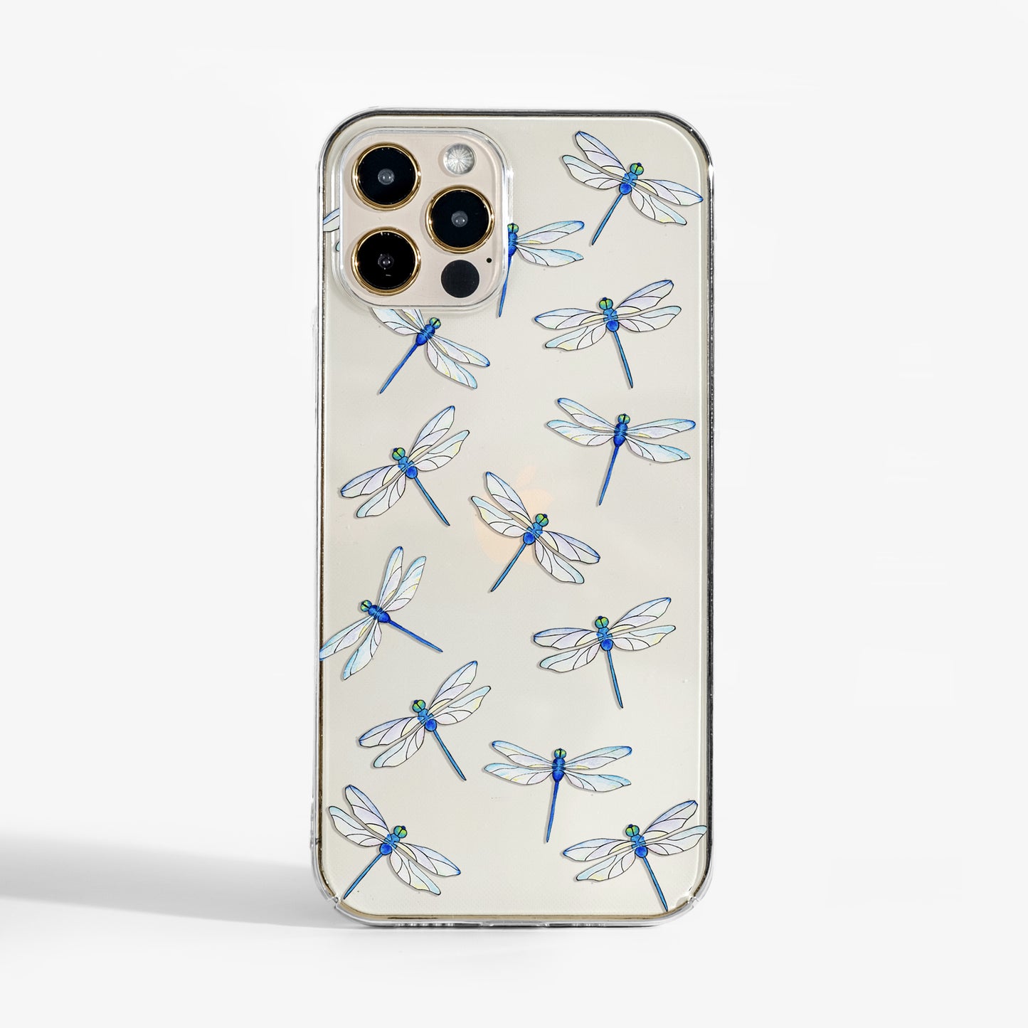 Dragonflies Clear Phone Case