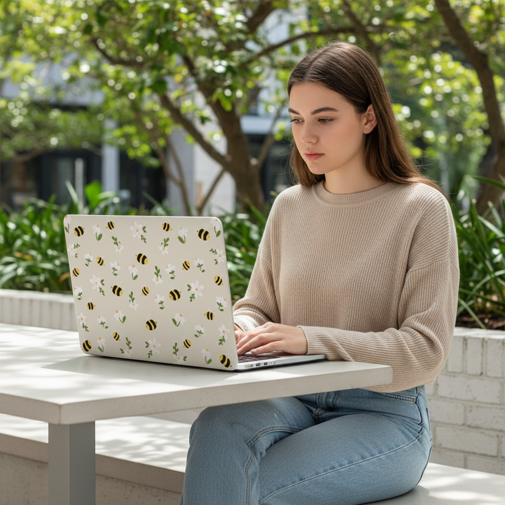 Bees MacBook Case