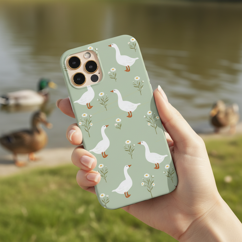 Green Goose Phone Case
