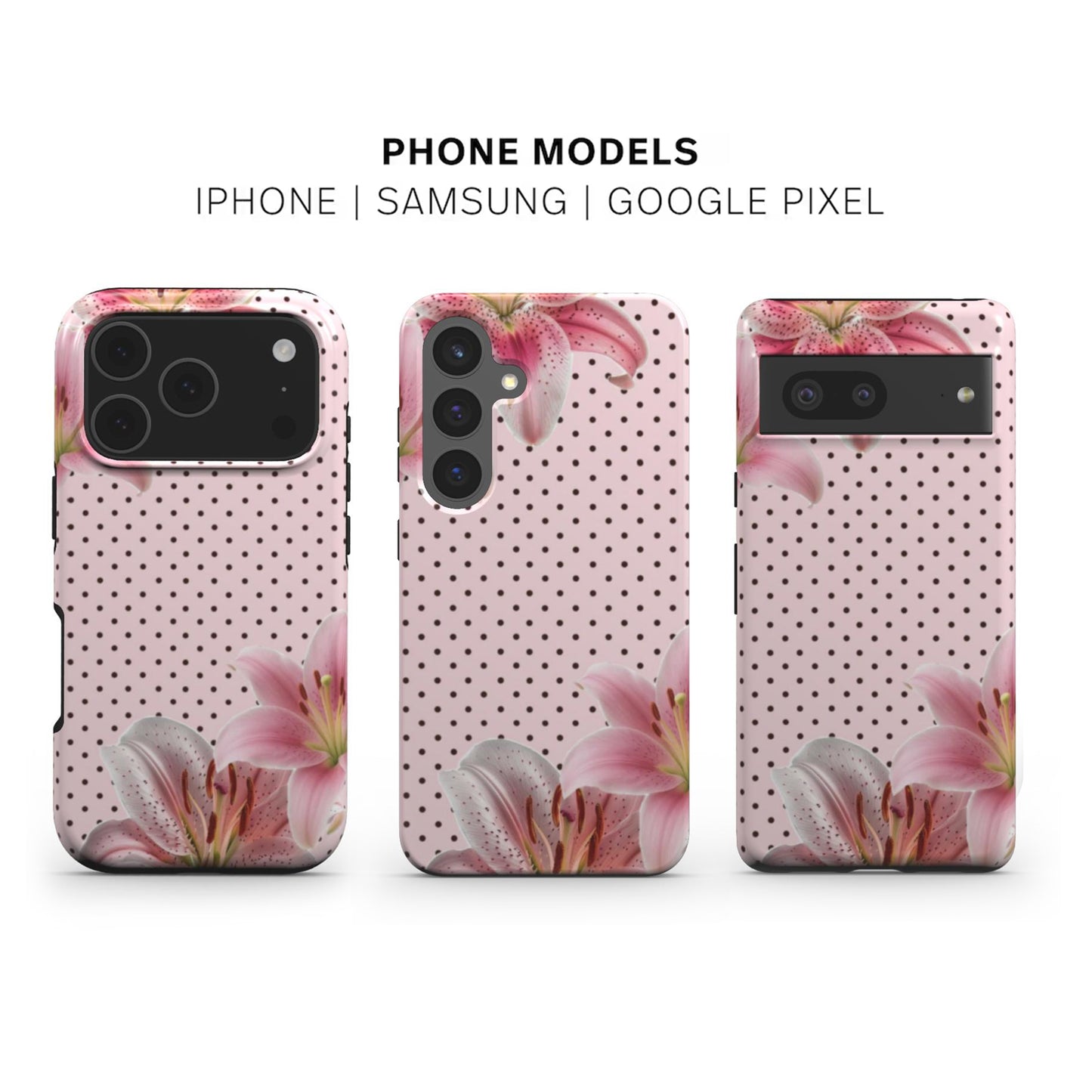 Tiger Lily Tough Phone Case