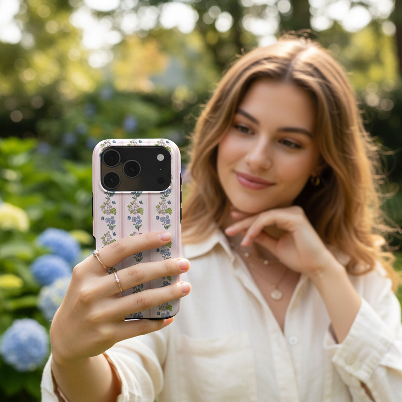 Vintage Garden Flowers Tough Phone Case