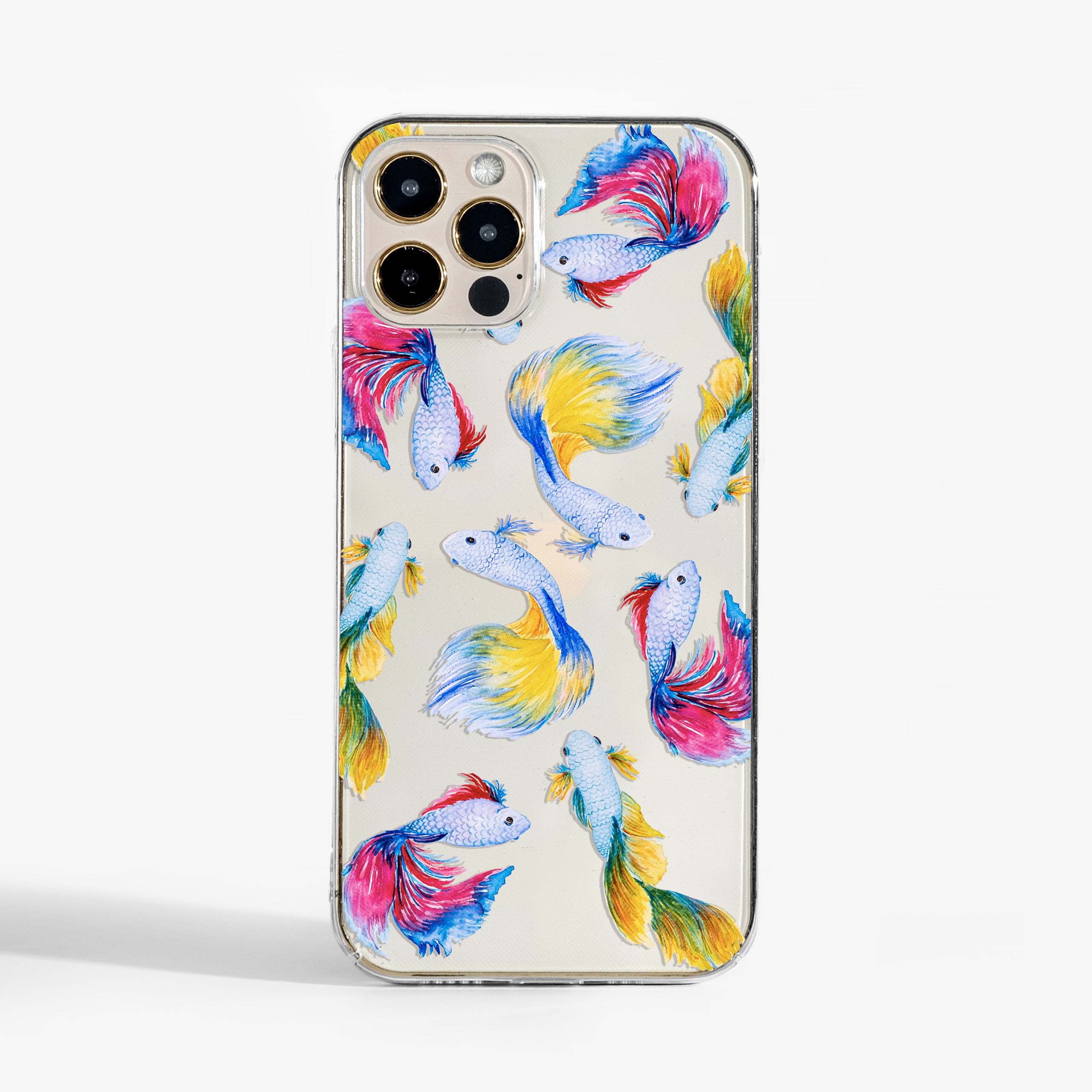 Clear Betta Fish Phone Case Clear Betta Fish Phone Case