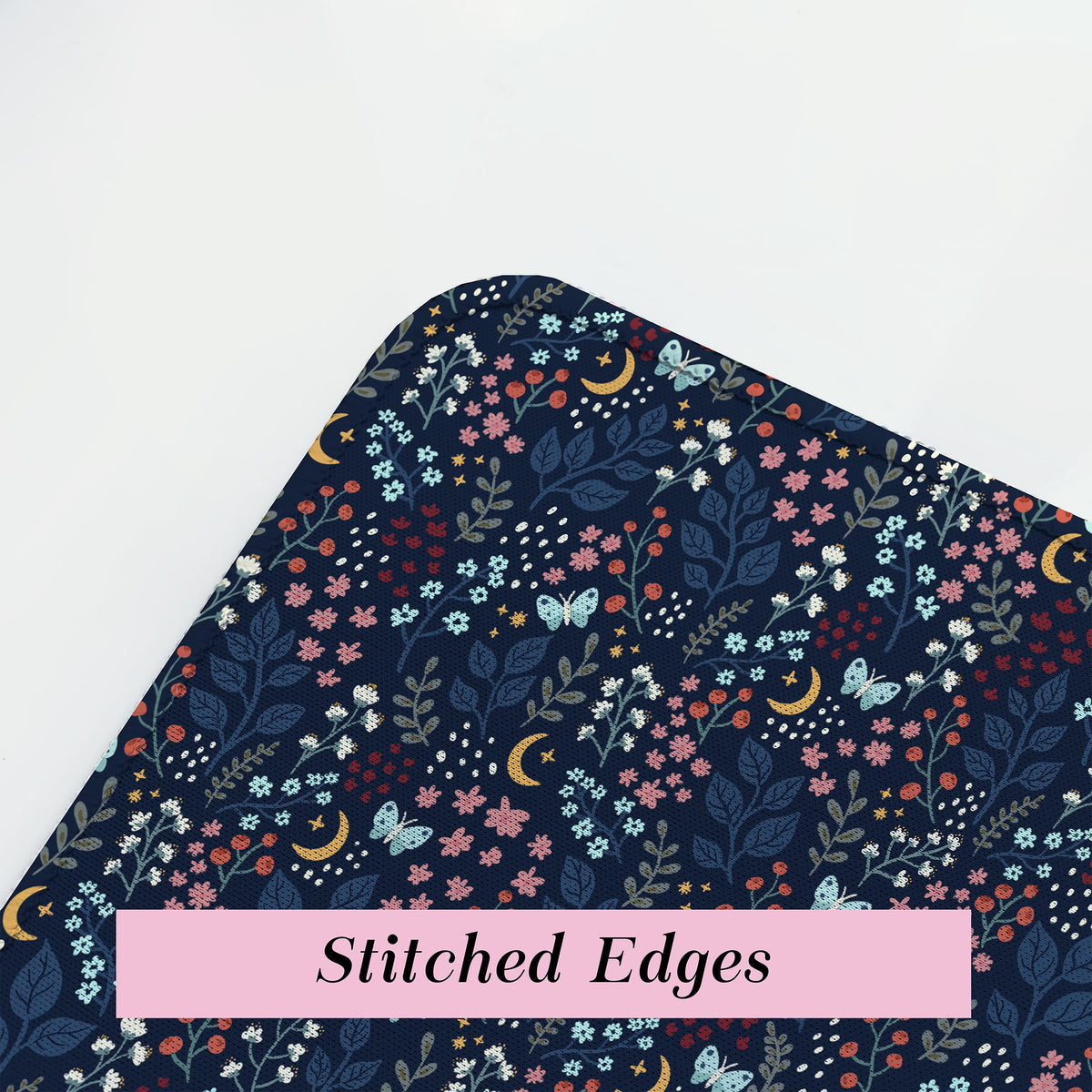 Midnight Floral Desk Mat