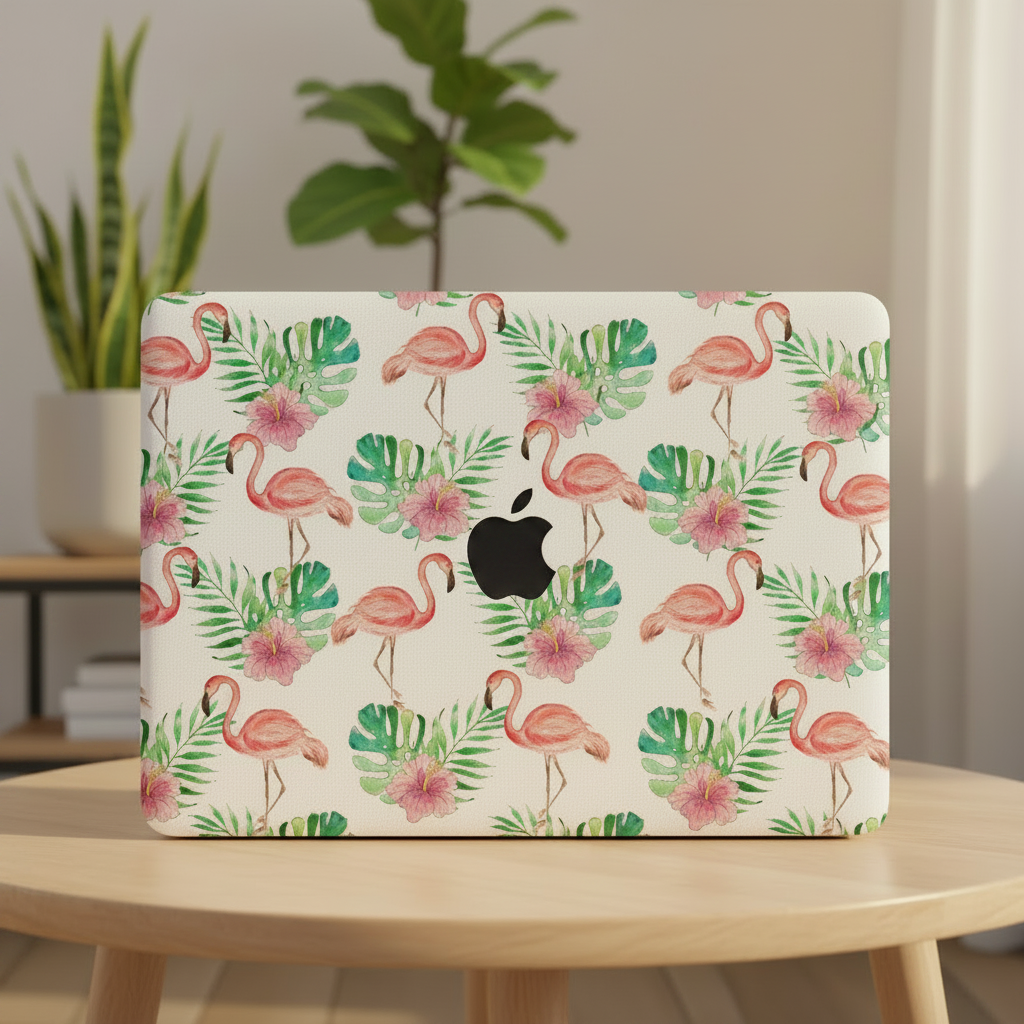 Flamingos MacBook Case