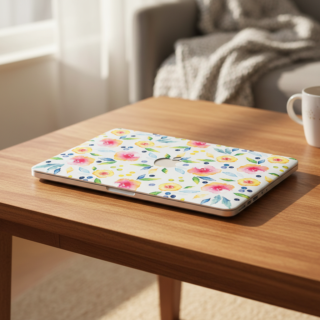 Autumn Floral MacBook Case