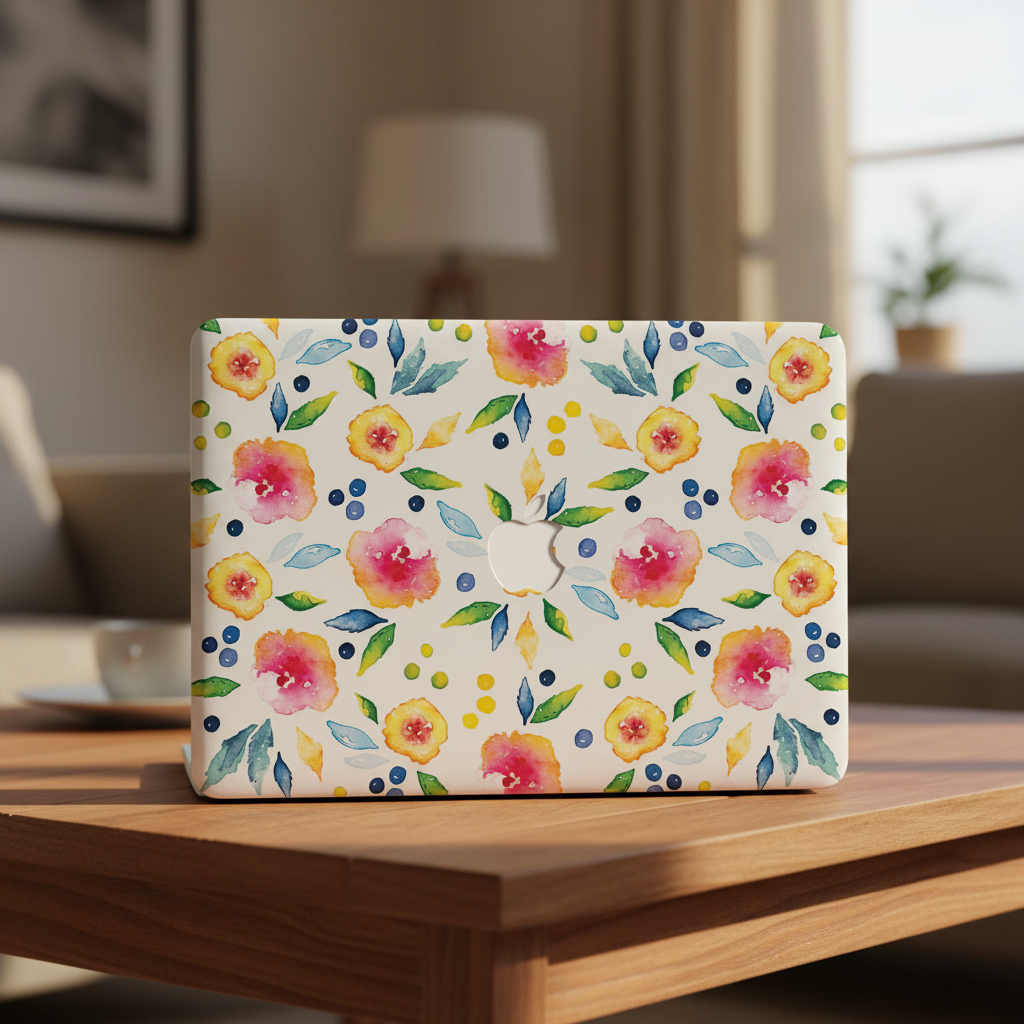 Autumn Floral MacBook Case