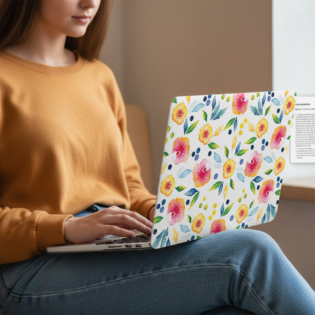 Autumn Floral MacBook Case