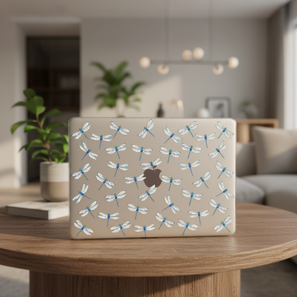 Clear Dragonfly MacBook Case