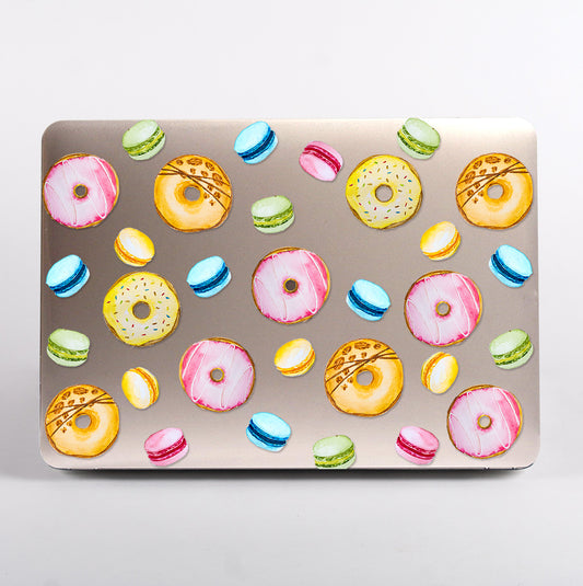 Biscuit and Macroon Clear MacBook Case