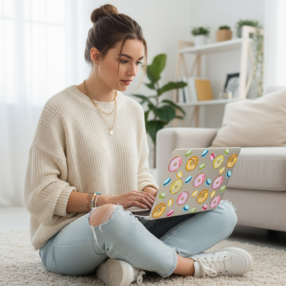Clear Dessert MacBook Case
