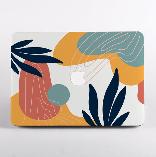MacBook Cover with a colorful abstract design