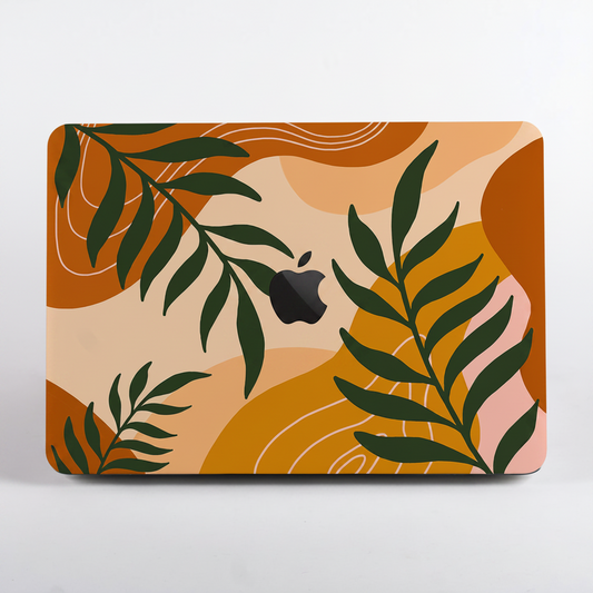 Abstract Botanical Painting MacBook Case