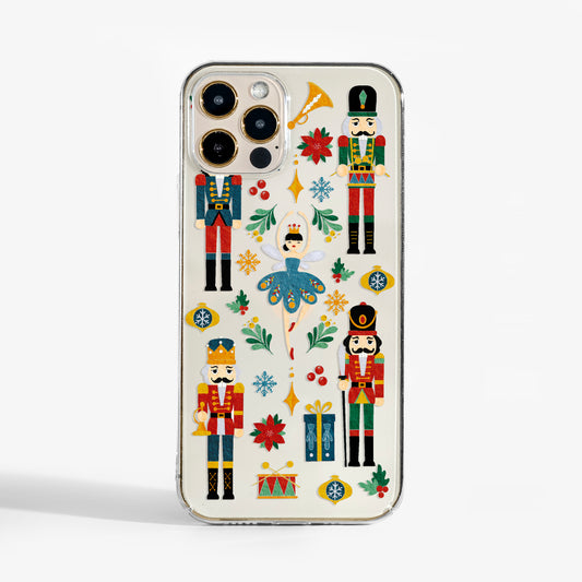 Nutcracker Ballet Clear Phone Case