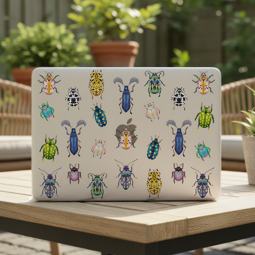 Beetles - Clear MacBook Case