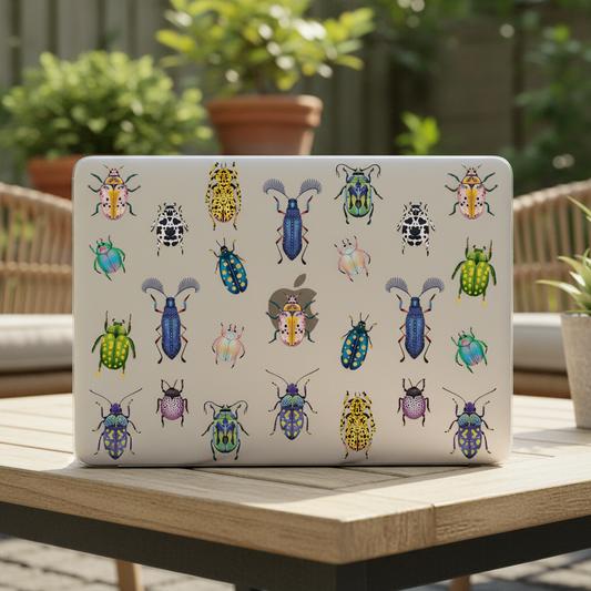 Beetles - Clear MacBook Case