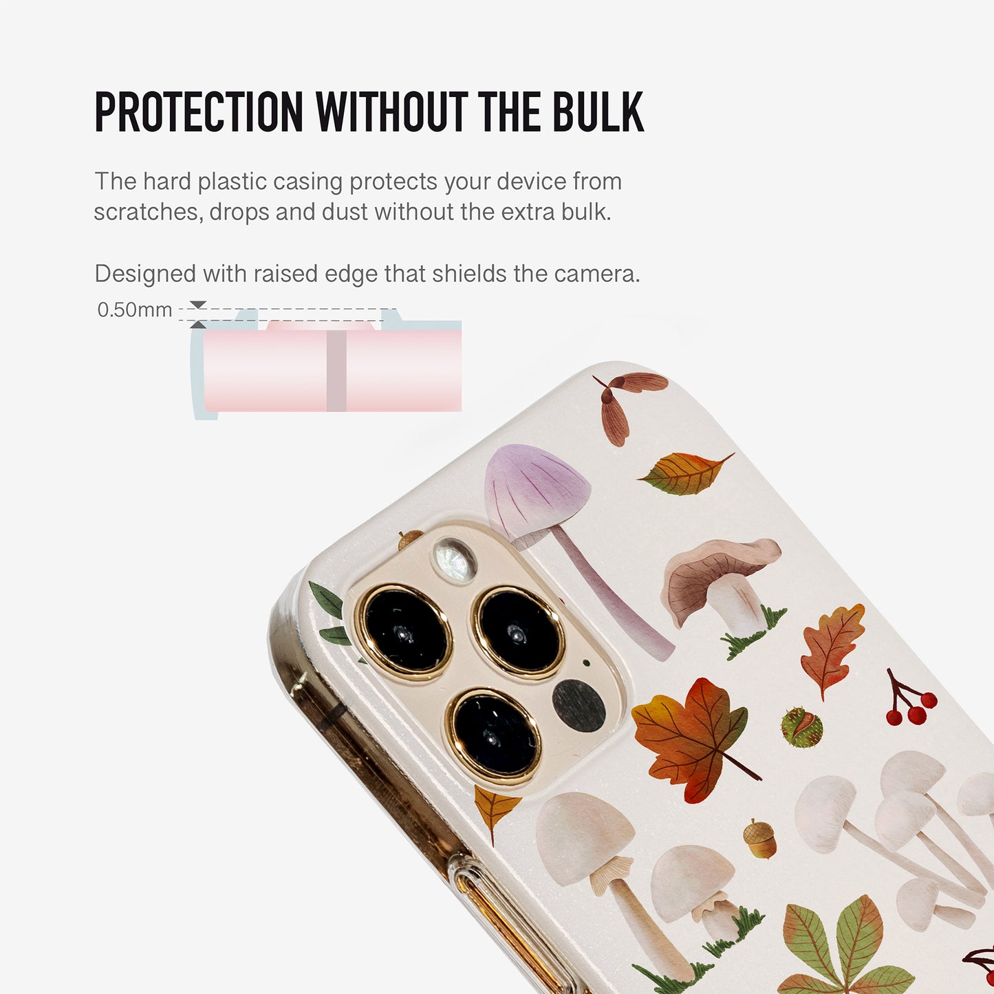 Autumn Mushrooms Phone Case