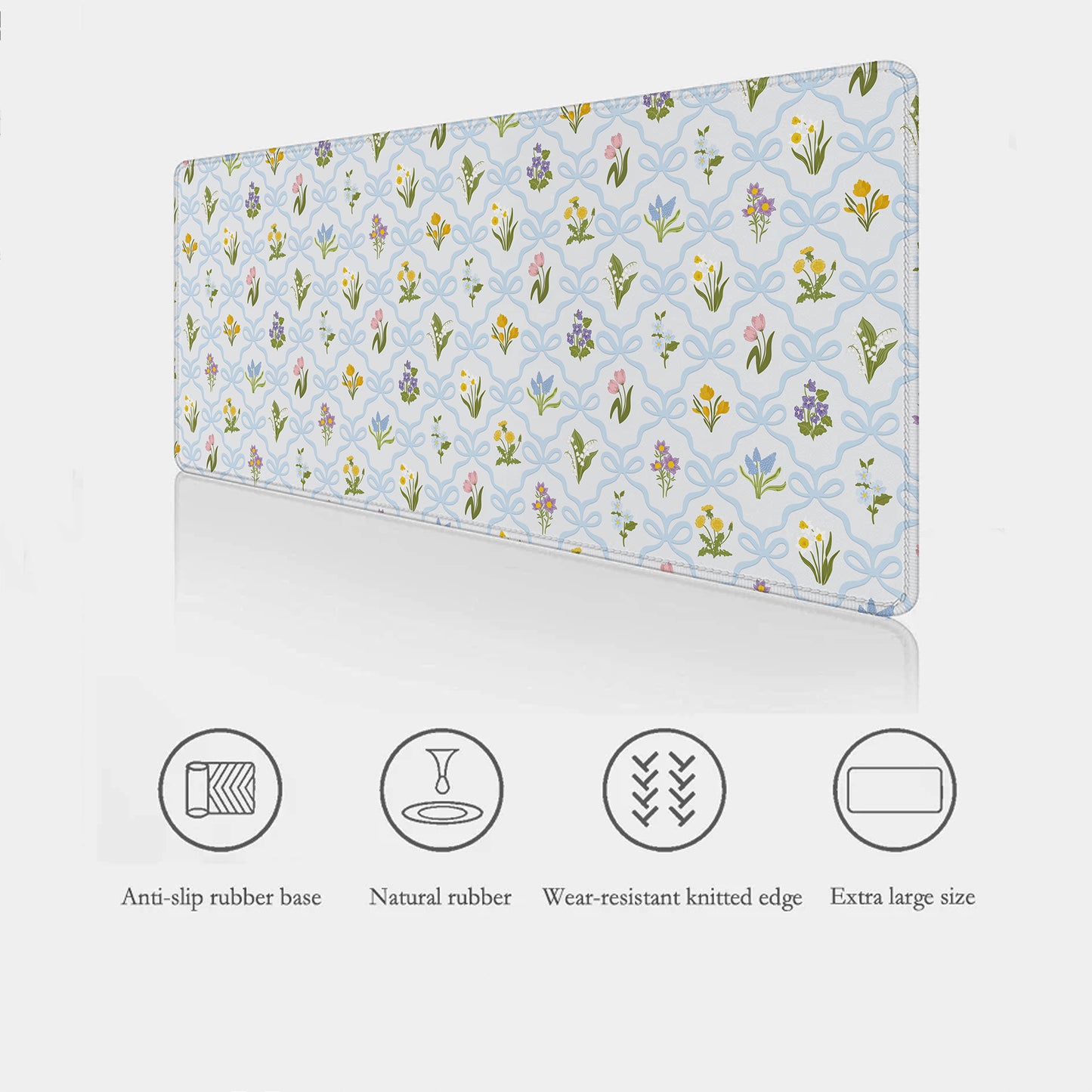 Wildflower Garden Desk Mat