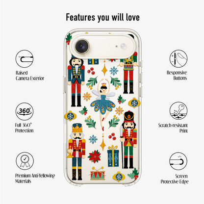 Clear Nutcracker Phone Case