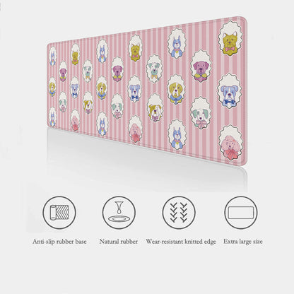 Posh Pups | Cute Dog Desk Mat