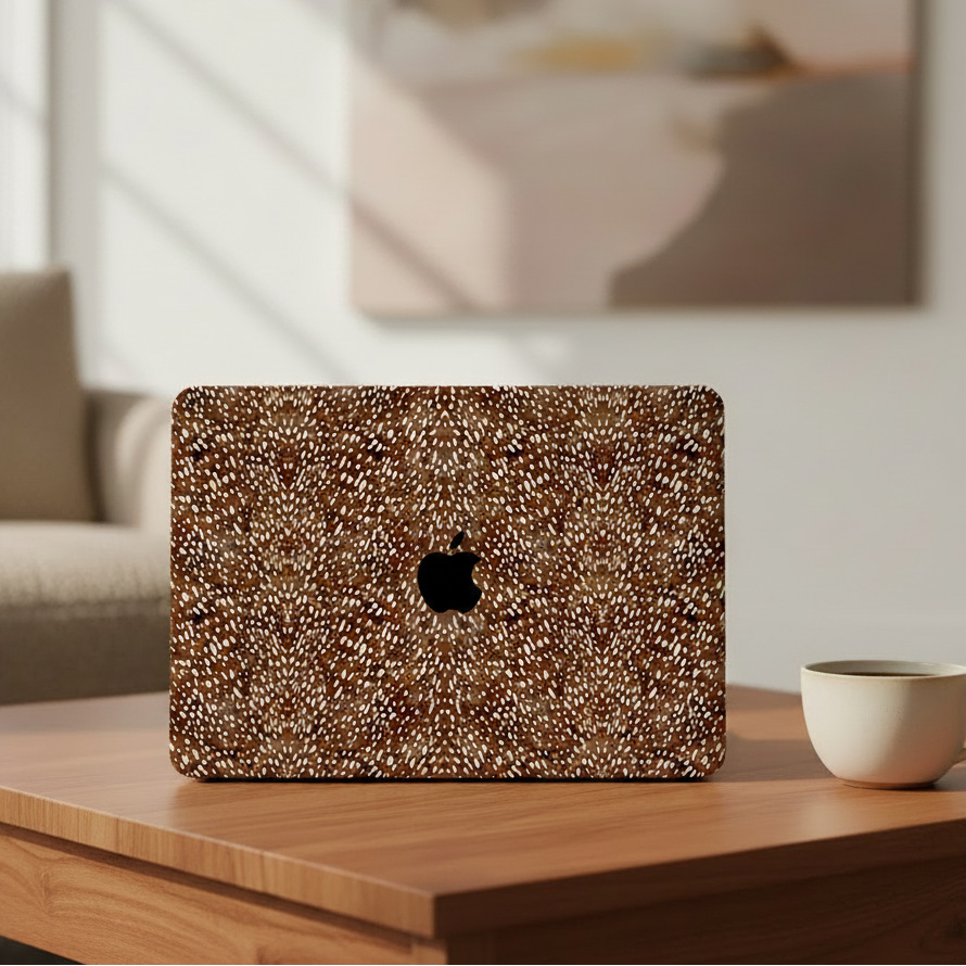 Deer Print MacBook Case