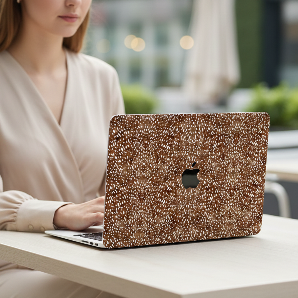 Deer Print MacBook Case