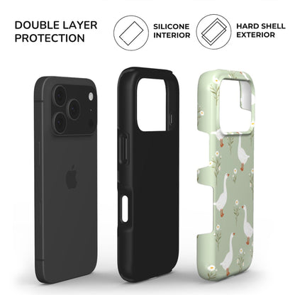Goose Tough Phone Case built with dual layer protection - soft TPU interior and Hard glossy shell