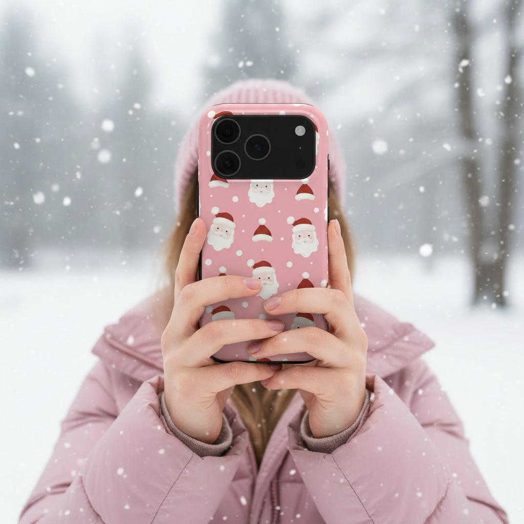 Jolly Santa phone case in real life