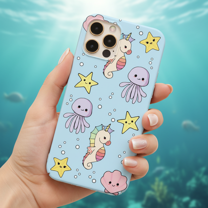 Cute Sea Creatures Phone Case
