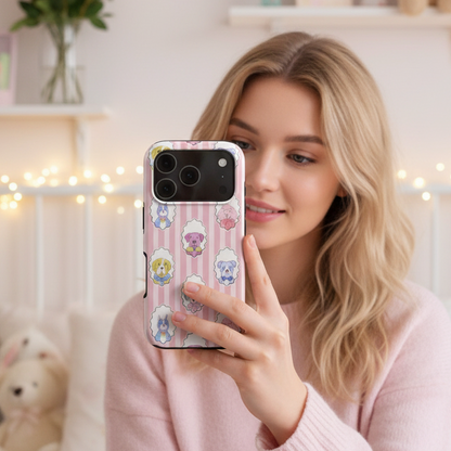 Posh Pups | Cute Dogs Tough Phone Case