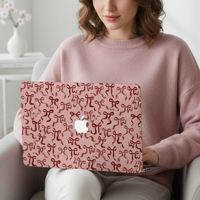 Ribbon Bows MacBook Case