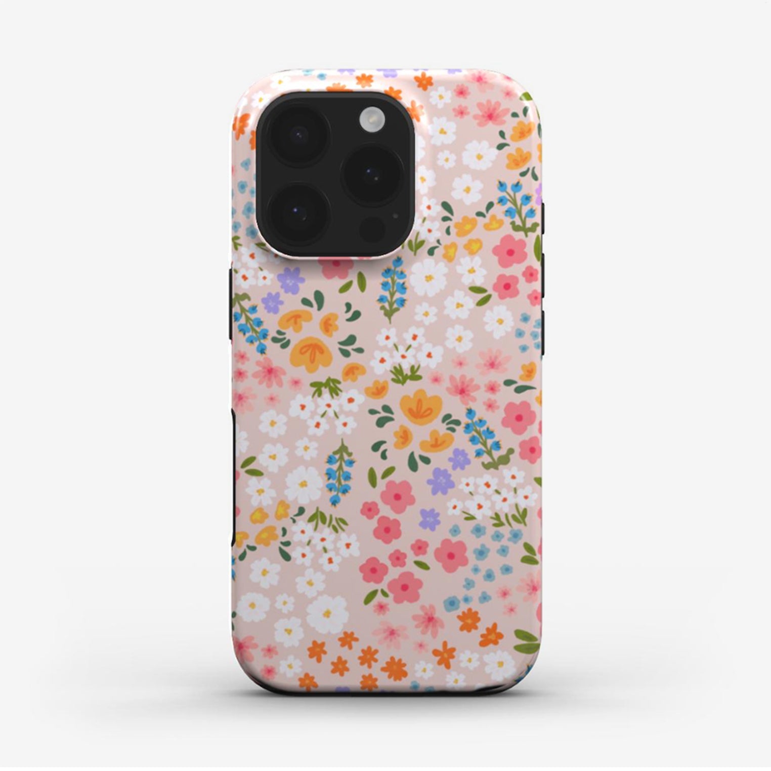 iPhone 15 Summer Floral Tough Phone Case