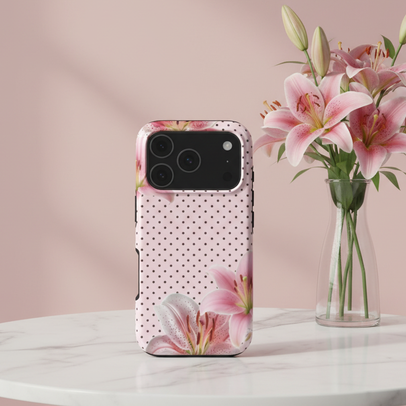 Tiger Lily Tough Phone Case