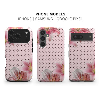 Tiger Lily Tough Phone Case