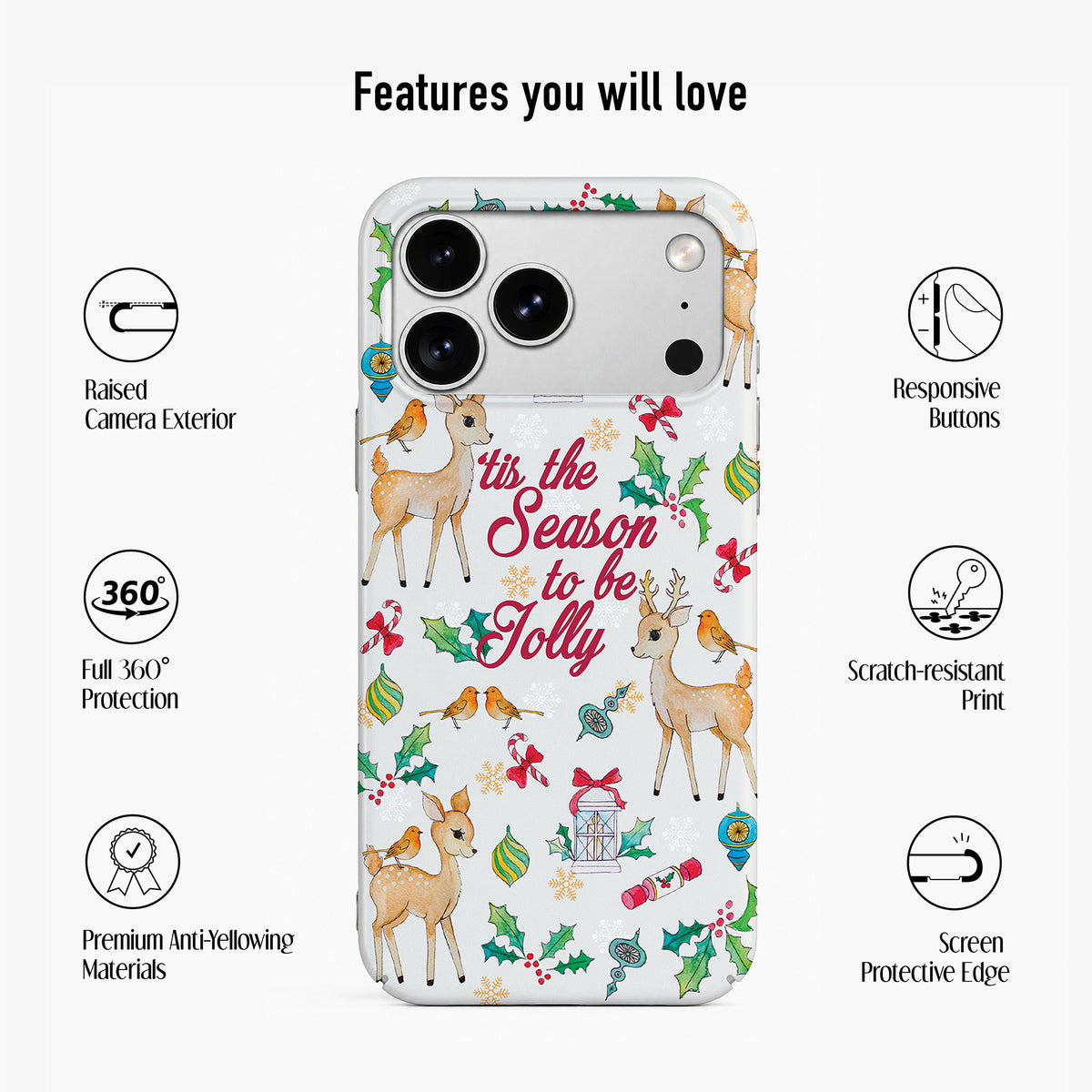 'tis The Season Phone Case