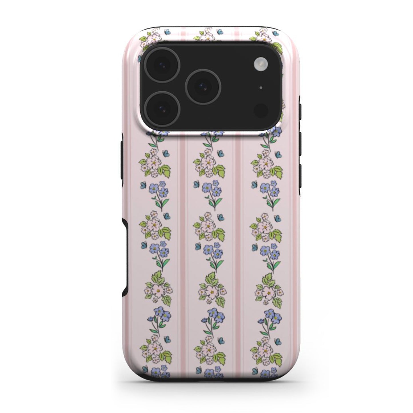 Vintage Garden Flowers Tough Phone Case