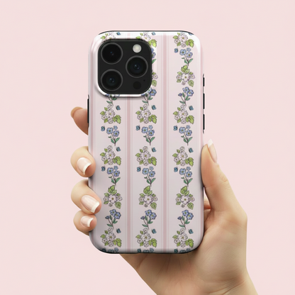 Vintage Garden Flowers Tough Phone Case