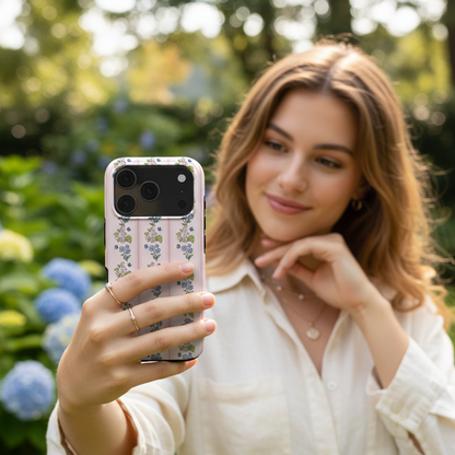 Vintage Garden Flowers Tough Phone Case