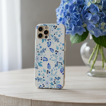 Blue Florals Phone Case