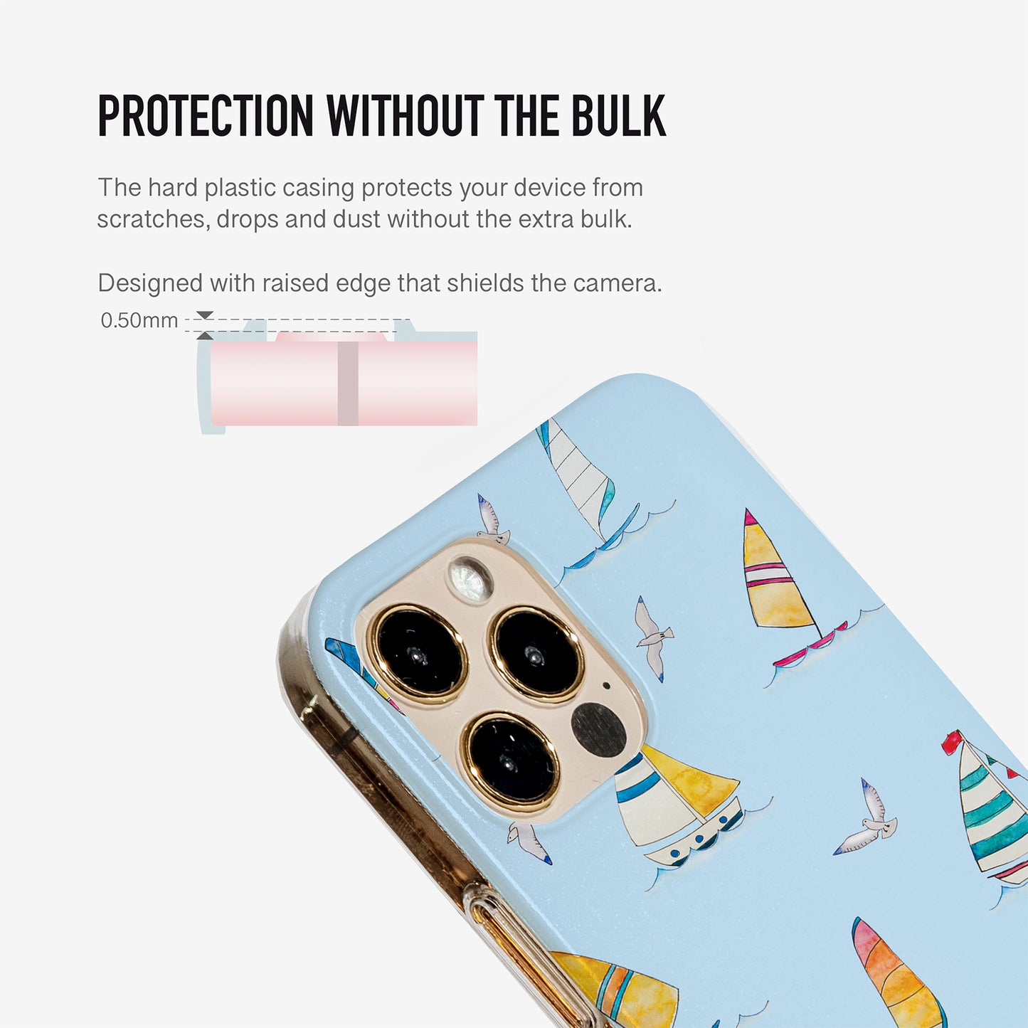 Blue Boats Phone Case