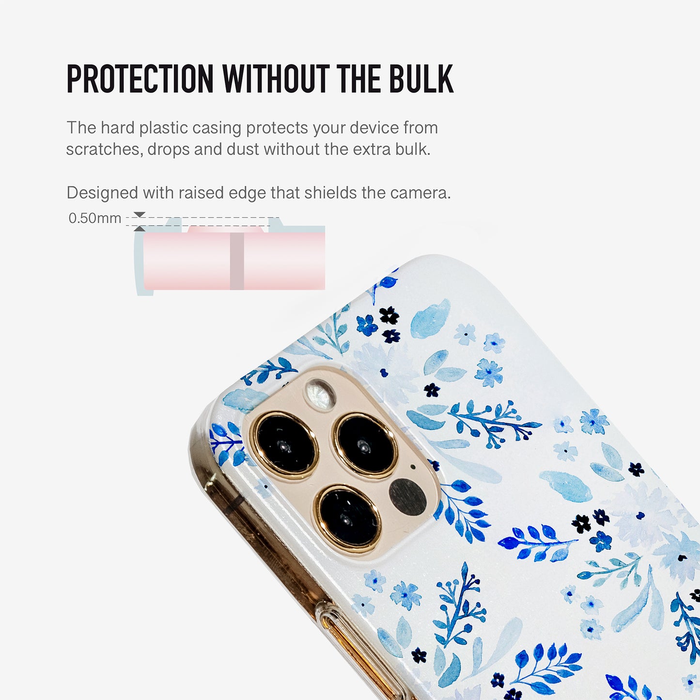 Blue Florals Phone Case