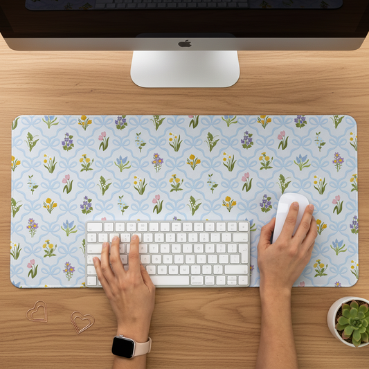 Wildflower Garden Desk Mat