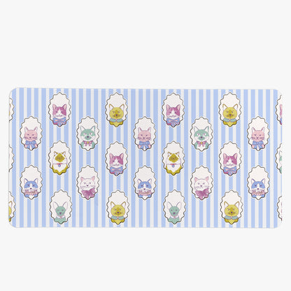 Chic Cats | Cute Cat Desk Mat