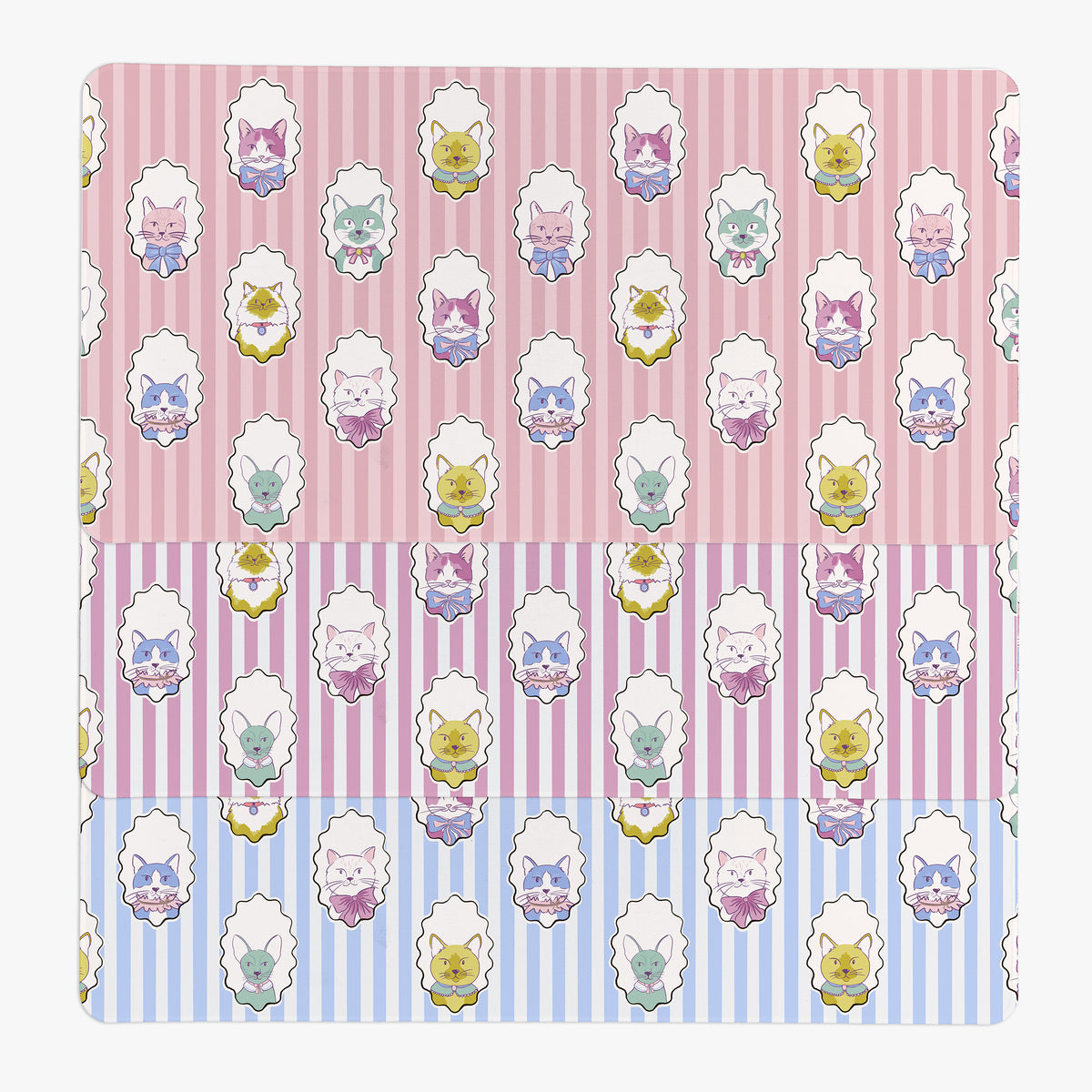 Chic Cats | Cute Cat Desk Mat