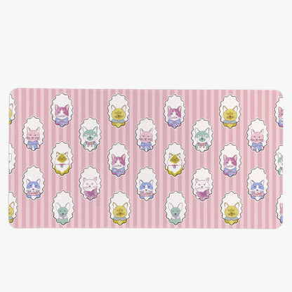Chic Cats | Cute Cat Desk Mat