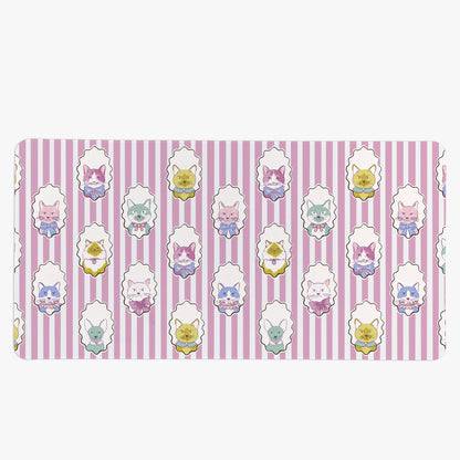 Chic Cats | Cute Cat Desk Mat