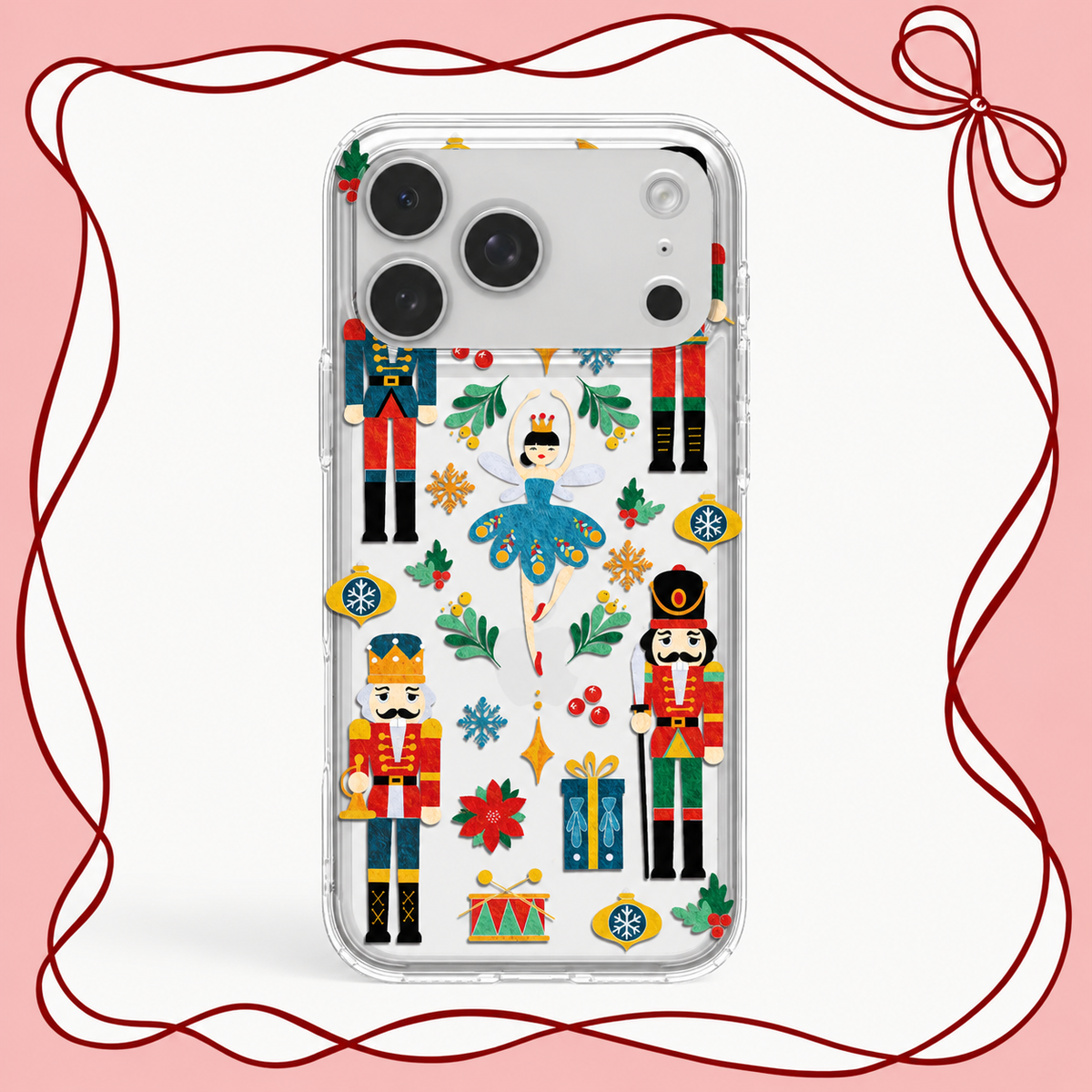 Clear Nutcracker Phone Case