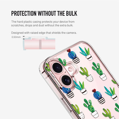Clear phone case with raised camera edge for extra lens protection