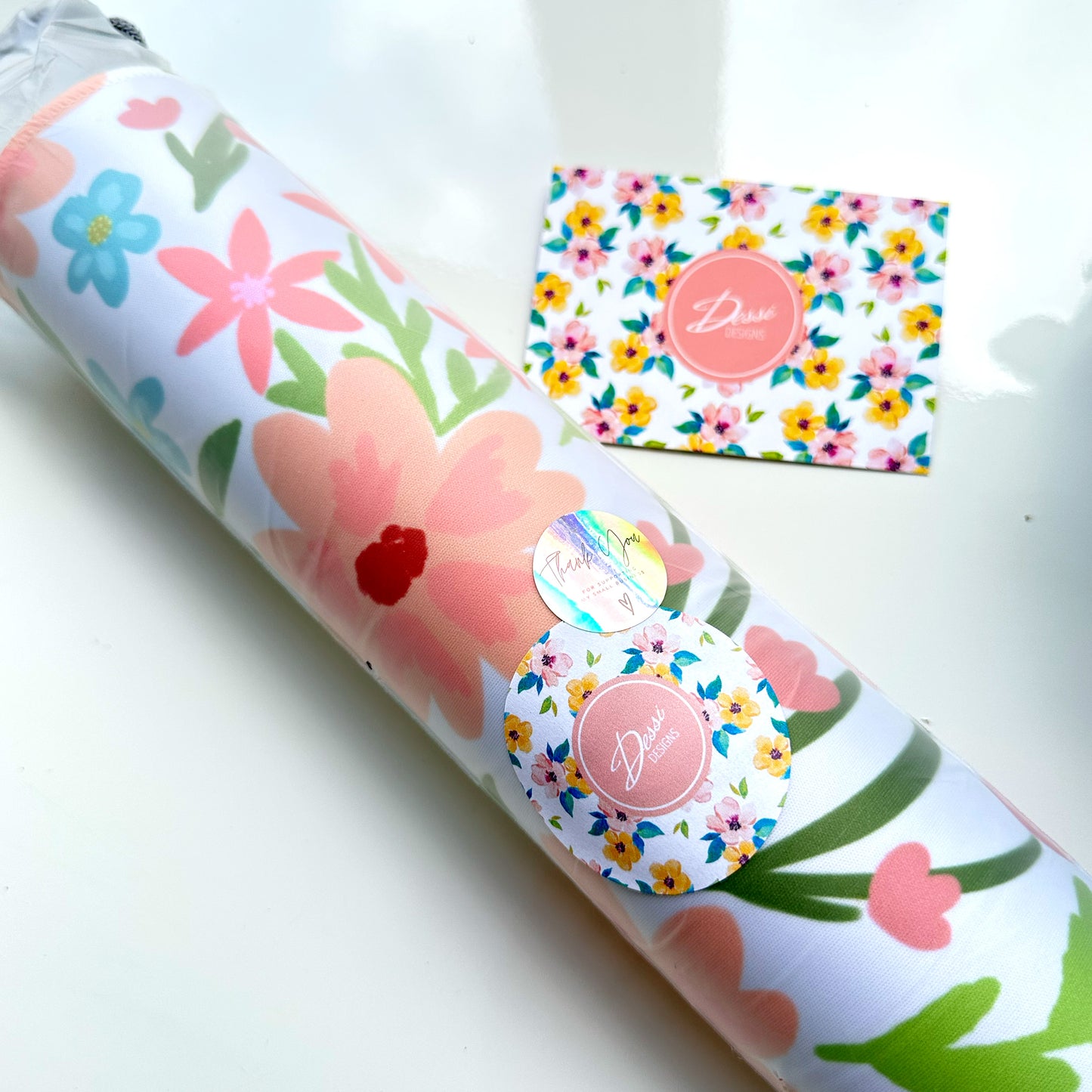 Summer Floral Desk Mat